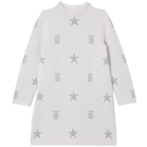 Burberry Denise Star Klänning Ivory 6 år