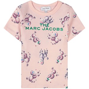 The Marc Jacobs Poodle Print T-shirt Rosa 8 år