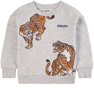 Kenzo Tiger Tröja Grå 3 år