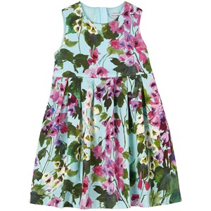 Dolce & Gabbana Floral Klänning Grön 2 år