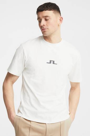 J.Lindeberg T-Shirt Darcy Printed T-Shirt Vit
