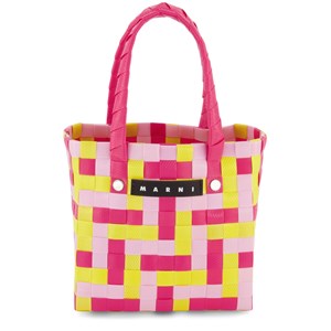 Marni Flätad Handväska Rosa One Size