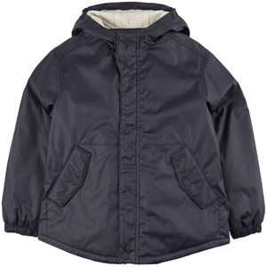 Bonpoint Navy Appolo Hooded Jackets 4 år