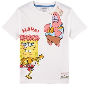 The Marc Jacobs Spongebob T-shirt Vit 3 år