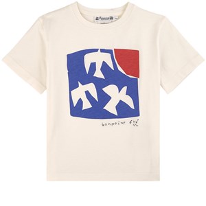 Bonpoint Angelo T-shirt Gräddvit 8 år