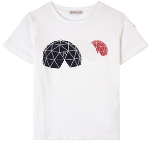 Moncler Igloo T-shirt Vit 4 år