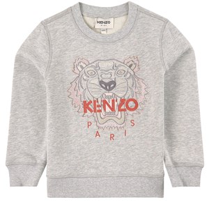 Kenzo Grey Kenzo Logo Sweatshirt 2 år