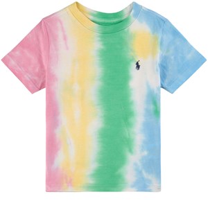 Ralph Lauren Tie Dye T-shirt Flerfärgad 2 år