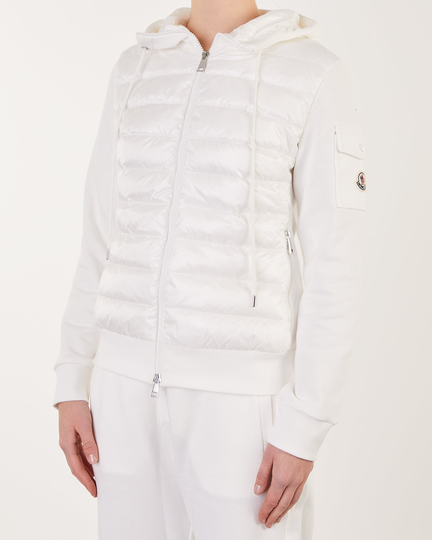 Moncler Kofta zip up Vit XS