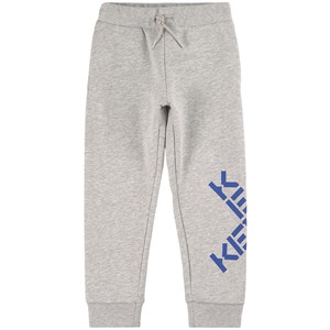 Kenzo Logo Mjukisbyxor Grå melange 3 år