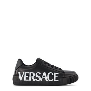 Versace Logo Sneakers Svarta 32 EU
