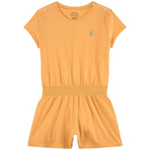 Ralph Lauren Polo Player Romper Gul 10-12 år