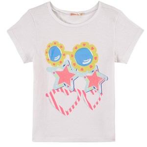 Billieblush Glitter Glasses T-shirt Vit 2 år
