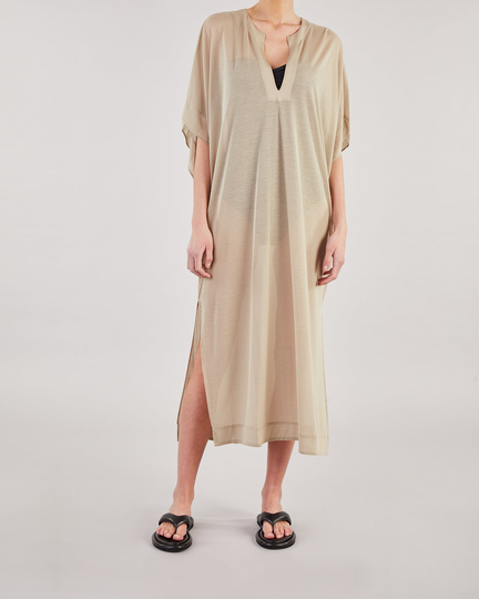 Filippa K Klänning Beach Kaftan Beige XS-S