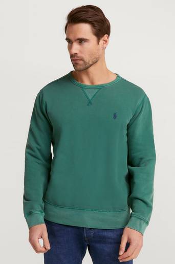 Polo Ralph Lauren Sweatshirt RL Fleece Sweater Grön