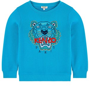 Kenzo Tiger Tröja Blå 14 years