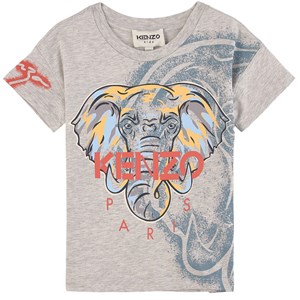 Kenzo Elephant T-shirt Grå 2 år