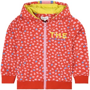 The Marc Jacobs Heart Print Träningsjacka Röd 4 år