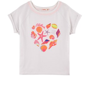Billieblush Glitter Shell T-shirt Vit 2 år