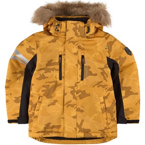 Lindberg Camo Jacka Gul 90 cm (1,5-2 Years)