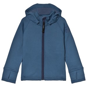 Isbjörn Of Sweden Panda Fleece Jacka med Huva Denim 86/92 cm