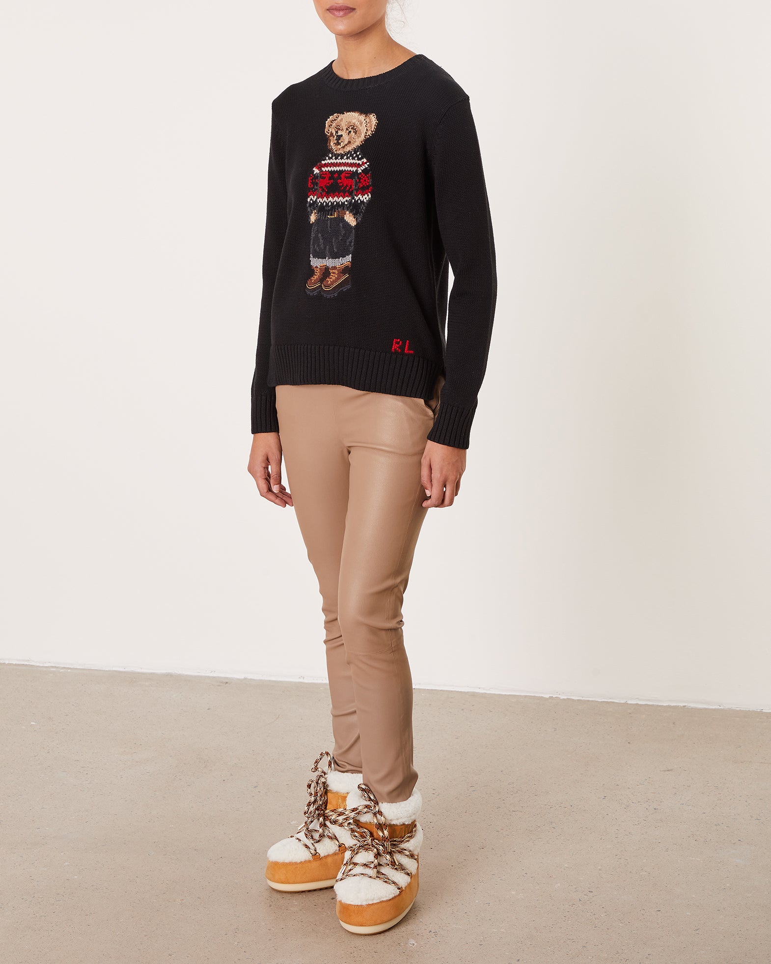 POLO Ralph Lauren Tröja Ski XS Svart 001