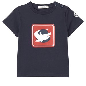 Moncler Maglia T-shirt Marinblå 6-9 mån