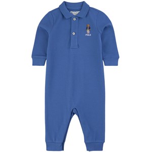 Ralph Lauren PP Logo Onesie Blå 3 mån