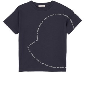 Moncler Navy Graphic T-Shirt 5 år