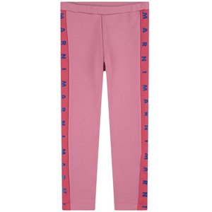 Marni Pink Branded Leggings 6 år