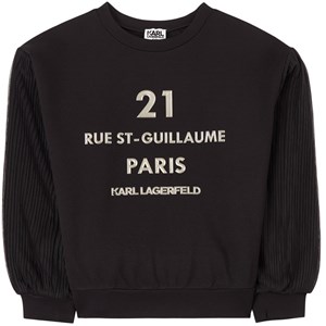 Karl Lagerfeld Kids 21 logo Sweatshirt Svart 5 år