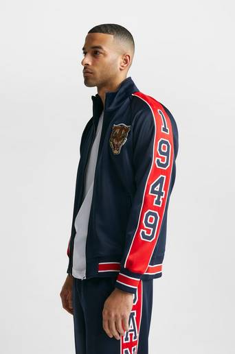 Gant Jacka D2. Tiger Track Suit Jacket Blå