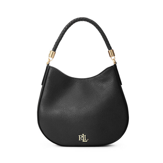 Pebbled Leather Charli Shoulder Bag Small