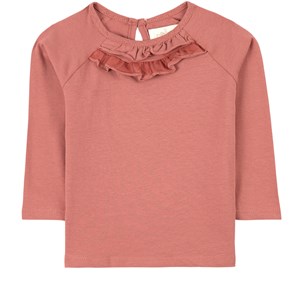 Creamie Ruffle Tröja Withered Rose 86 cm (1-1,5 år)