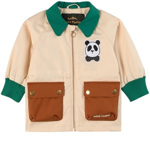 Mini Rodini Panda Jacka Off white 80/86 cm