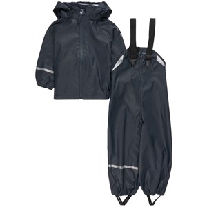 Celavi Basic Regnställ Mörk marinblåt 80 cm (9-12 mån)