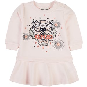 Kenzo Tiger Mjukis-klänning Rosa 6 mån