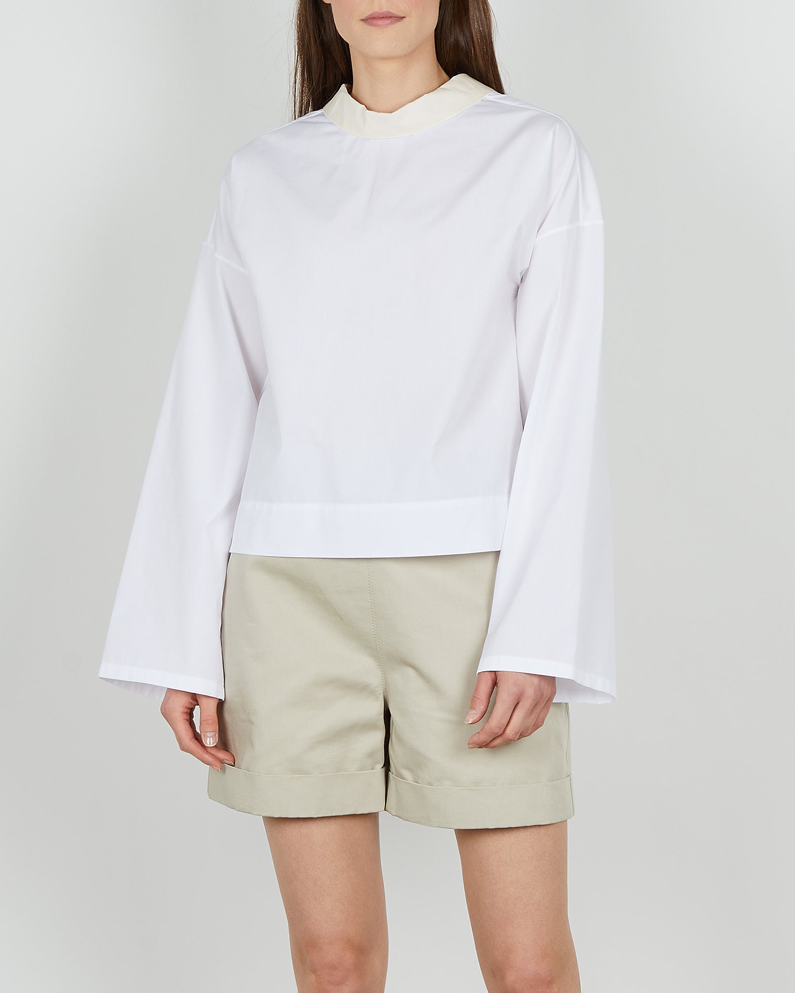 Marni Blus L/S IT 40 (EUR 36) Vit 021