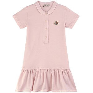 Moncler Polo Klänning Ljusrosa 14 år