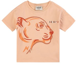 Kenzo Lion T-shirt Persikofärgad 3 år