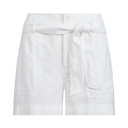 Belted Linen Short