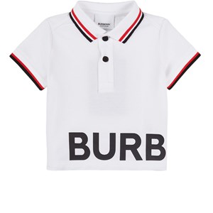 Burberry Jerome Pikétröja Vit 12 mån