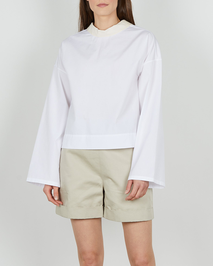 Marni Blus L/S Vit IT 42 (EUR 38)