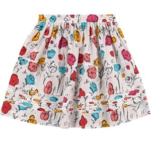 Marni Pink Print Skirt 8 år