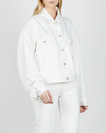 Acne Studios Jacka Morris Cropped 32 Vit 010