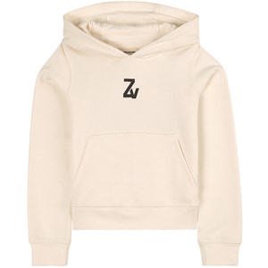 Zadig & Voltaire Logo Huvtröja Vit 5 år