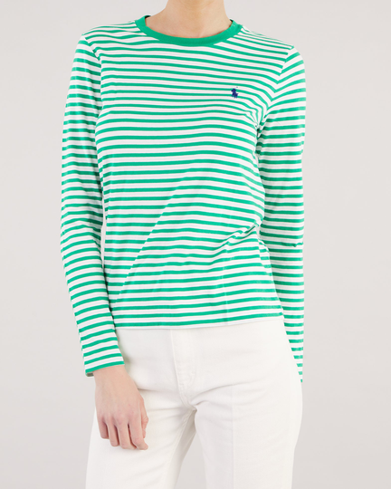 POLO Ralph Lauren T-shirt LS STRP RL T-LONG SLEEVE Grön XS