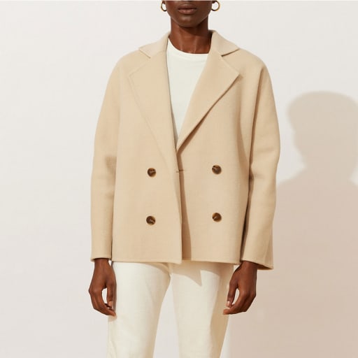 Petra Wool Peacoat Jacket