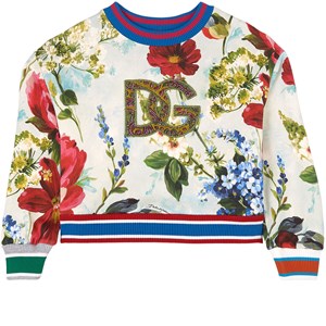 Dolce & Gabbana Floral Tröja Blå 4 år