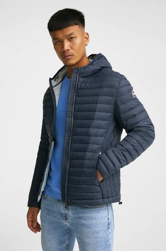 Colmar Jacka Mens Hooded Down Jacket Blå